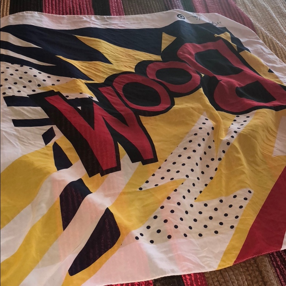 Phillip alum for Target scarf